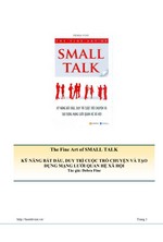 The Fine Art of Small Talk