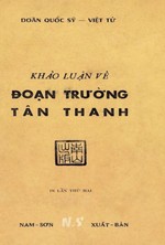 Khảo Luận Về Đoạn Trường Tân Thanh