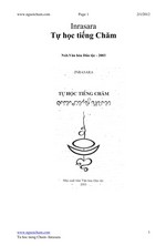 Tự học tiếng Chăm