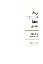 Suy Nghĩ Và Làm Giàu