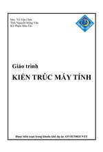 Giáo Trình Kiến Trúc Máy Tính