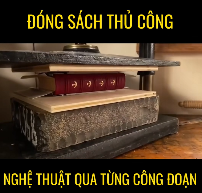 Đóng sách thủ công